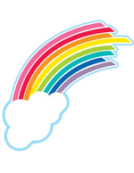 Rainbow Cutouts|HelloSunshine|U PRINT|Schoolgirl Style