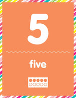Number Cards | Simply Stylish Tropical | UPRINT | Schoolgirl Style