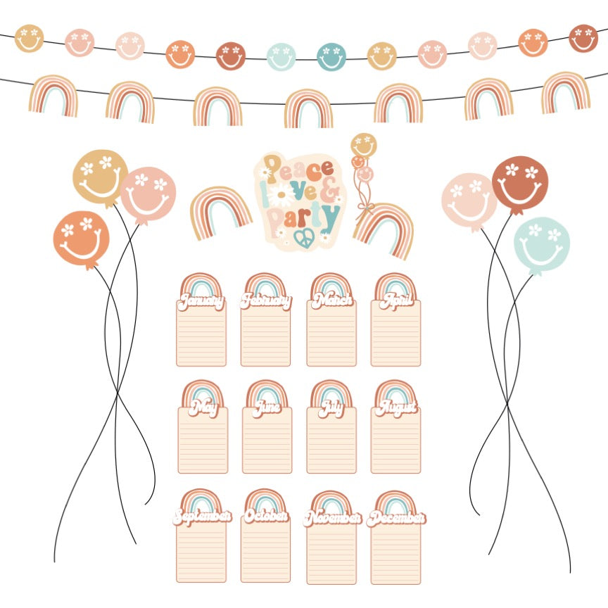 Good Vibes | Full Printable Classroom Decor Bundle – Schoolgirl Style