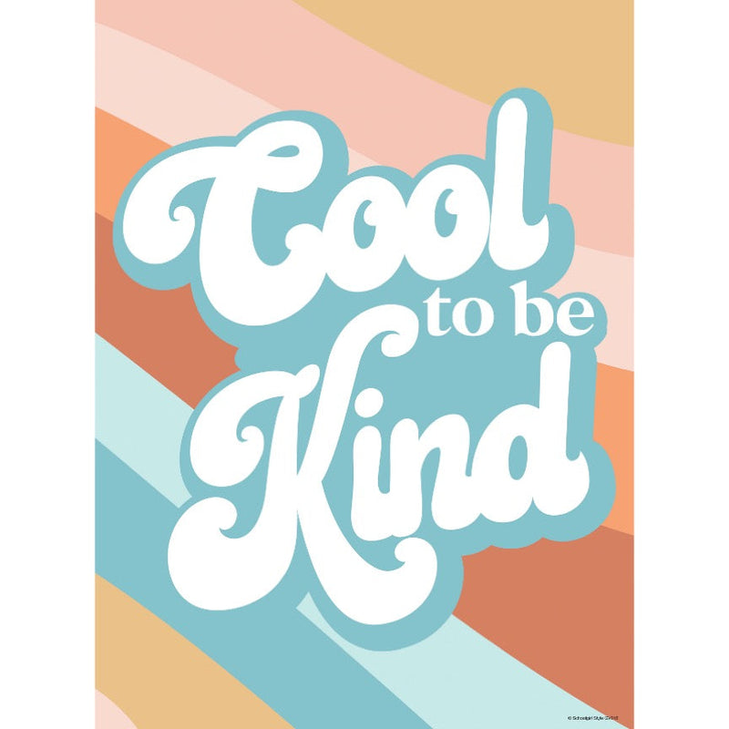 "Cool to Be Kind" Retro Classroom Decor by UPRINT