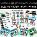 STEM Bins® Storyboards - Creative Writing & Storytelling with STEM Bins (K-3rd Grade) | Printable Classroom Resource | Teach Outside the Box- Brooke Brown
