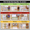 1st Grade November Morning Bins | Printable Classroom Resource | The Moffatt Girls