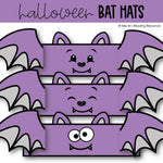 Halloween Craft Bat Hats