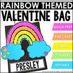 Valentine's Day Activities Treat Bag Box Craft Plus Cards