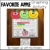 Favorite Apple Graphing Activity by Keeping Up with the Kinders
