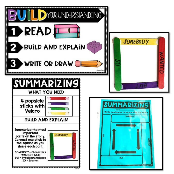 Comprehension Construction Toolkits | Printable Classroom Resource | Teach Outside the Box- Brooke Brown