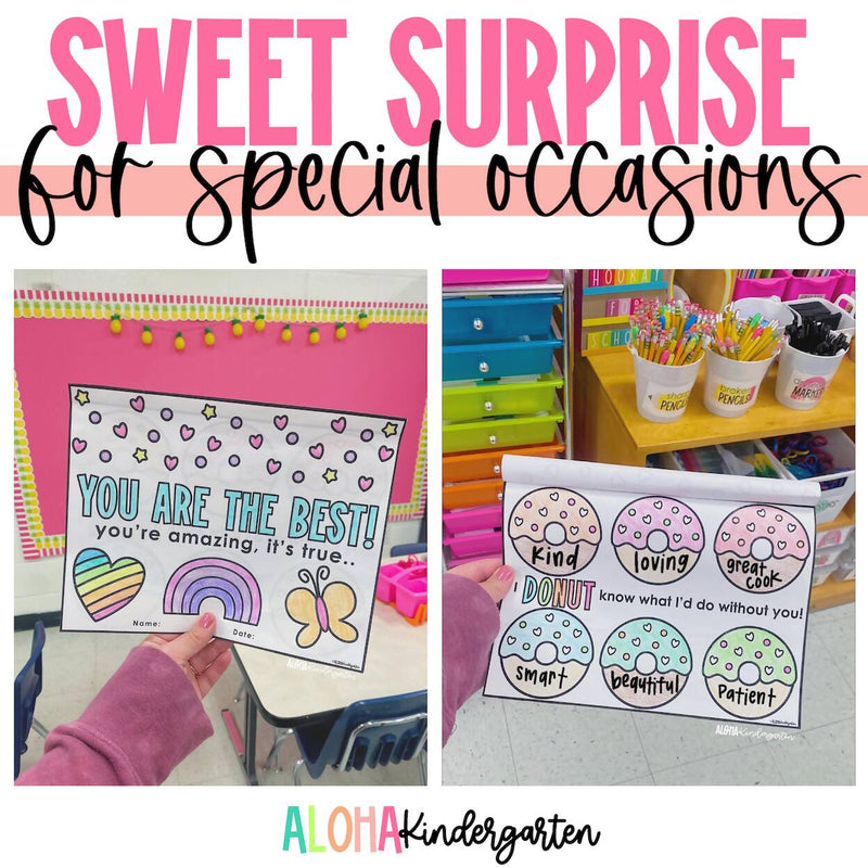 Sweet Surprise | Special Occasion Craftivity