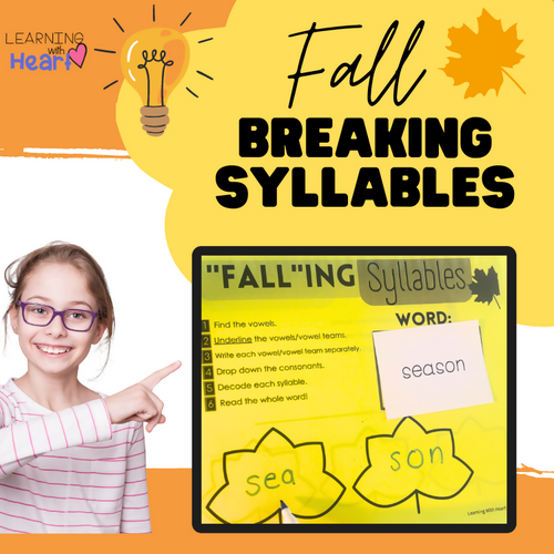 Fall Breaking Syllables by Learning with Heart