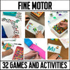 Morning Work Tubs Back To School August September Fine Motor Morning Tubs | Printable Classroom Resource | Differentiated Kindergarten