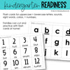 Kindergarten Readiness Summer Packet Kindergarten Round Up | Printable Classroom Resource | Miss M's Reading Reading Resources