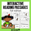 Interactive Vocabulary Reading Passages Fall Edition by Miss DeCarbo