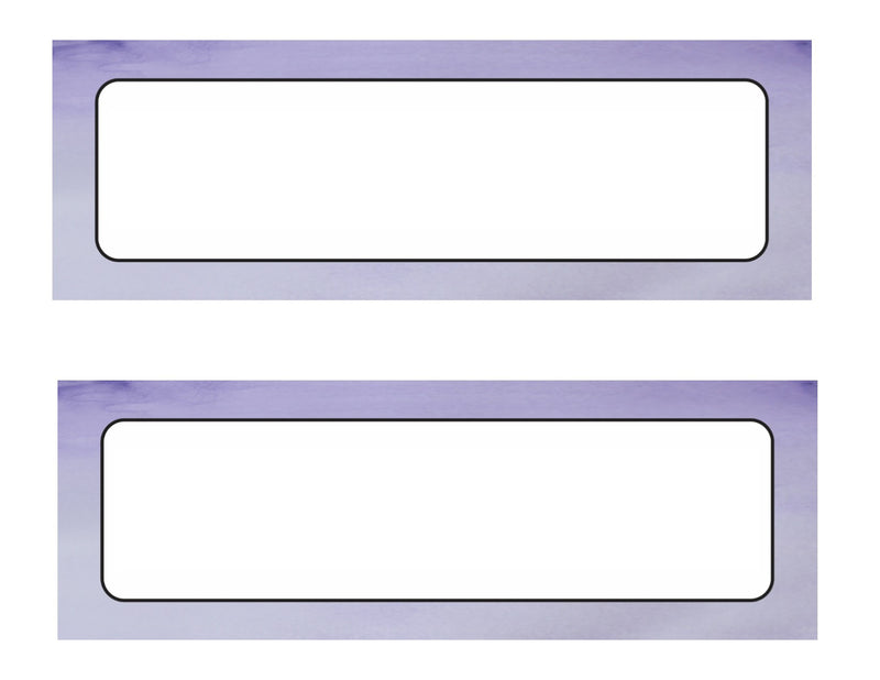 Color My Classroom - Watercolor Nameplates {UPRINT}