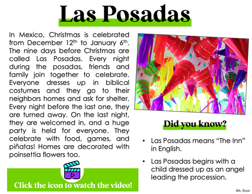 Holidays Around the World | Christmas Around the World | DIGITAL + PRINT | Printable Classroom Resource | Teaching with Aris