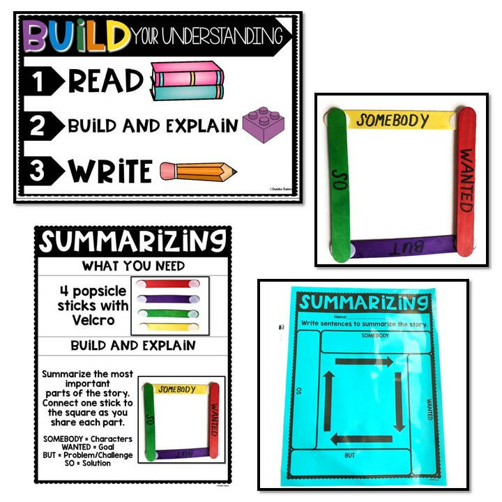 Comprehension Construction Toolkits for 4th-5th | Printable Classroom Resource | Teach Outside the Box- Brooke Brown