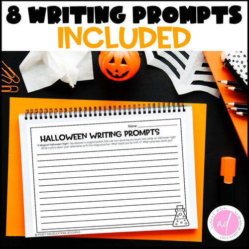Halloween Activities - Halloween Reading Comprehension Passages and Writing