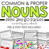 Common and Proper Nouns Print and Go Packet by Joey Udovich