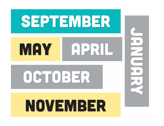 Calendar Set | Hello! Sunshine | UPRINT | Schoolgirl Style