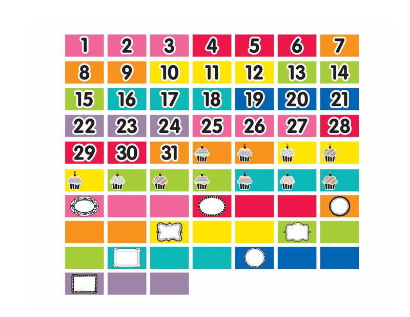 Color My Classroom - Calendar Set {UPRINT}