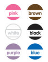 Round Color Labels Just Teach by UPRINT