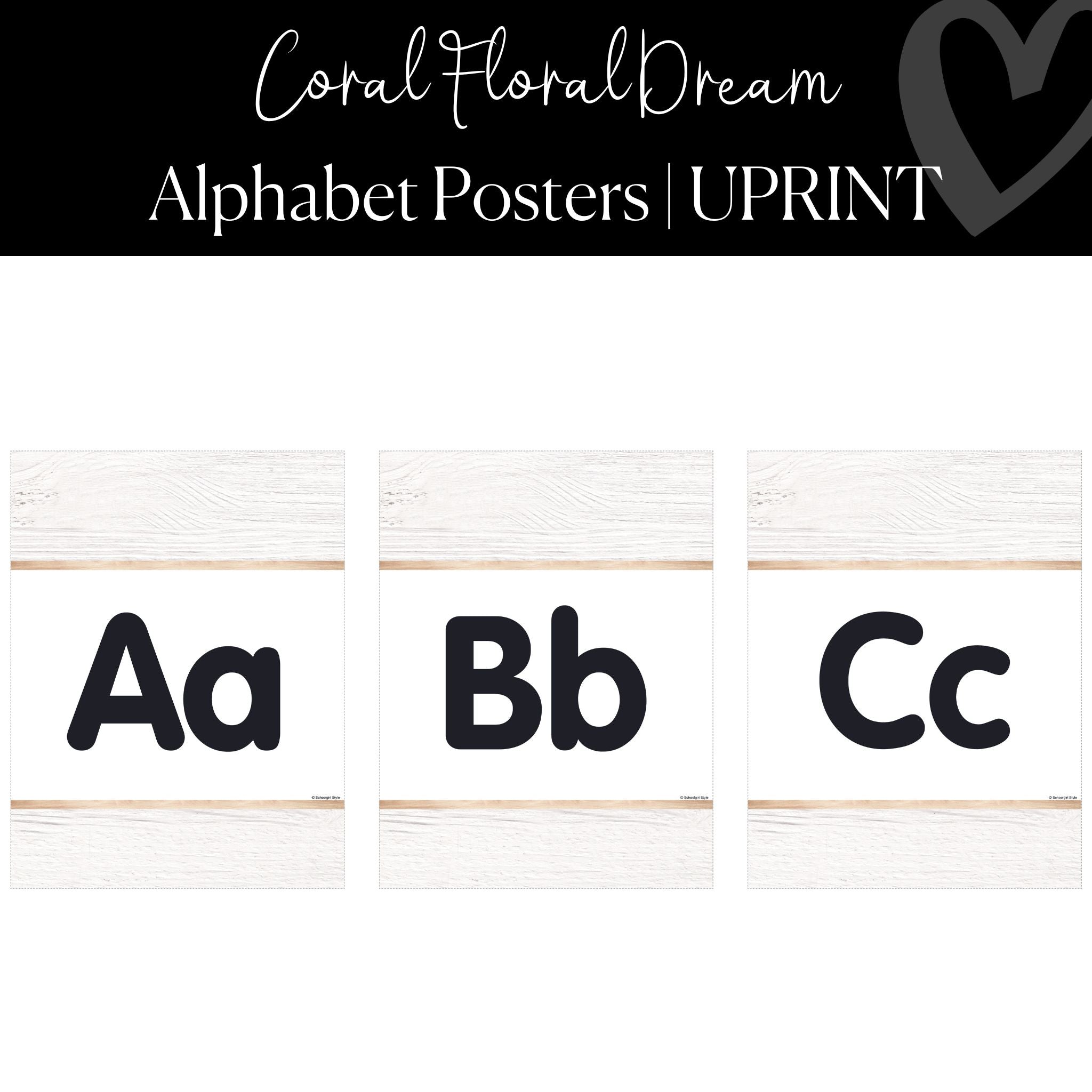 Printable Alphabet Letters For Wall