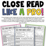 Test Taking Strategies ELA Reading | Writing and Analyzing Texts | Close Reading | Joey Udovich