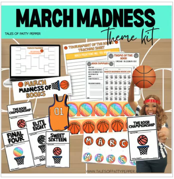 March Madness: Classroom Book Theme Kit