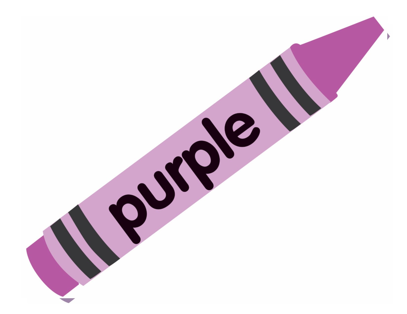 purple crayon clip art