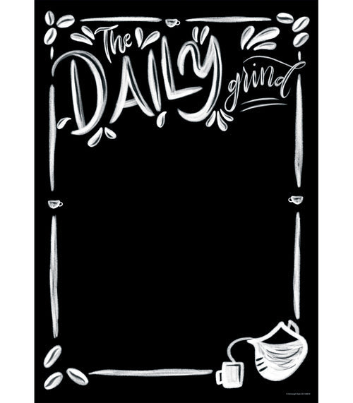 Industrial Cafe 'The Daily Grind' Poster by UPRINT