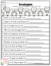 2nd Grade November NO PREP Packet | Printable Classroom Resource | The Moffatt Girls