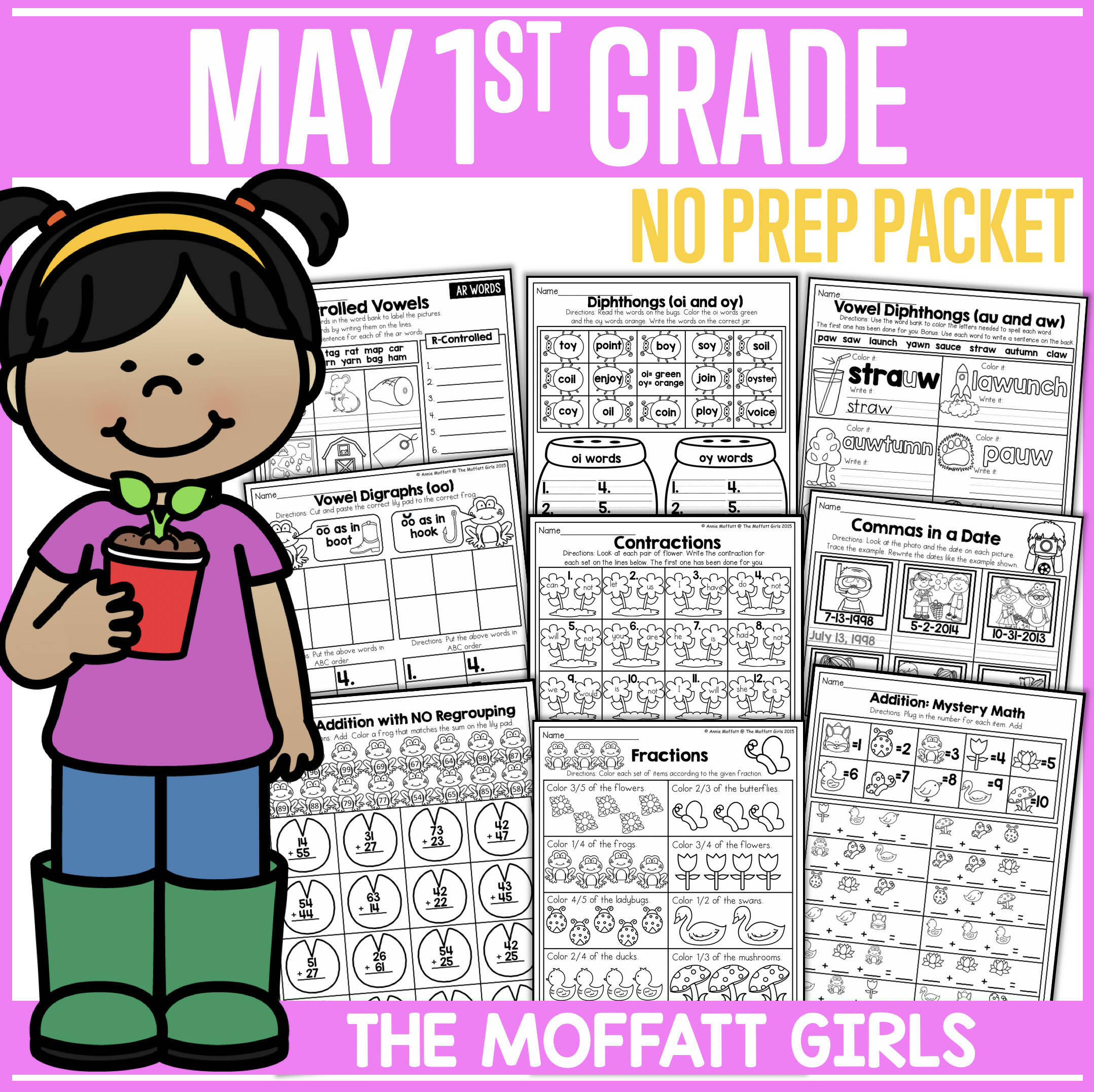 Lily Pad Math - Subtraction Activity - No Time For Flash Cards