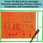 Short Vowel and CVC Words Reading Intervention Mats for Small Groups