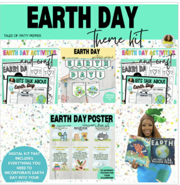 Earth Day Theme Kit by Tales of Patty Pepper