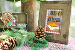 Happy Camper Inspirational Print