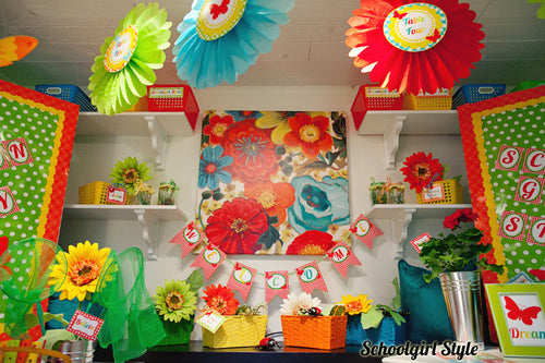 Welcome Banner | Garden Party | UPRINT | Schoolgirl Style