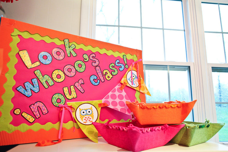 Owl Pennant Banner and Table Signs {UPRINT}