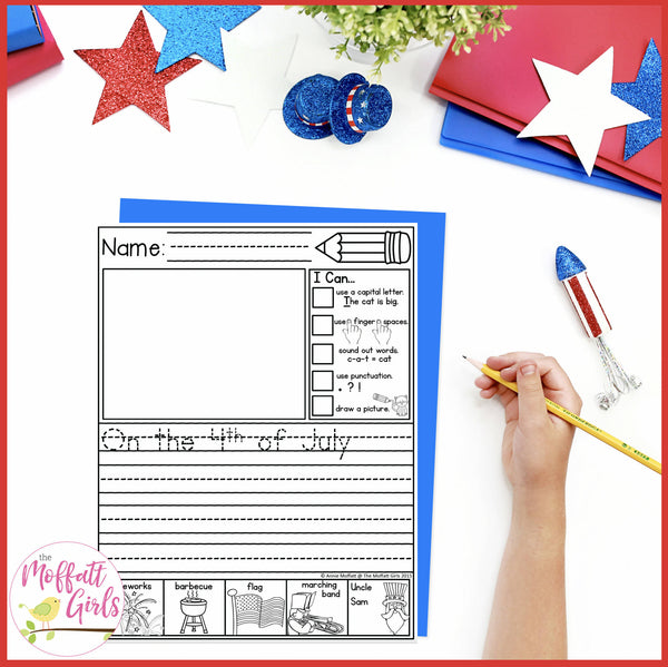 July Journal Prompts | Printable Classroom Resource | The Moffatt Girl ...