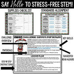 STEM Christmas December Challenges and Activities | Printable Classroom Resource | Teach Outside the Box- Brooke Brown