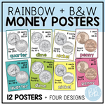 Money Coin Posters 12 Posters and Four Designs by Bethany Barr Education