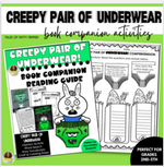 Creepy Pair of Underwear Book Companion Activities by Tales of Patty Pepper