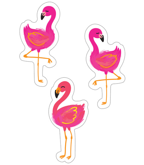 Simply Stylish Tropical Flamingo Cut-Outs by UPRINT