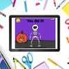 Digital Halloween Reading Passages with Comprehension - Google Slides