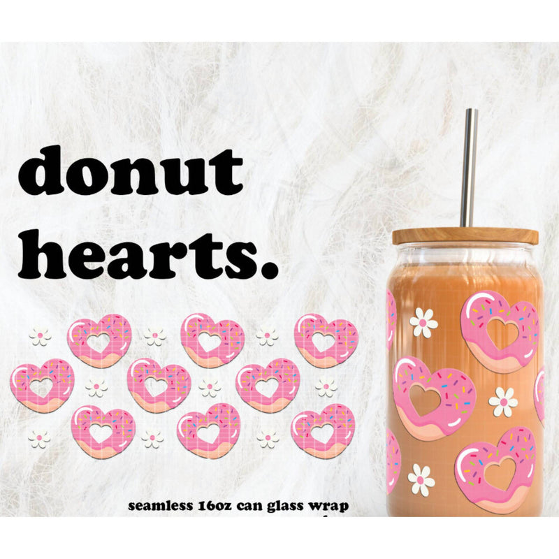 Heart Donut | Glass Can | Crafting by Mayra | Hey, TEACH!