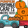 Pumpkin Craftable and Bulletin Board by Miss M's Reading Resources