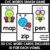 Bug Math & Literacy SMASH Games | Printable Classroom Resource | Glitter and Glue and Pre-K Too