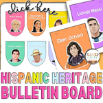 Hispanic Heritage Bulletin Board by Teacher Noire