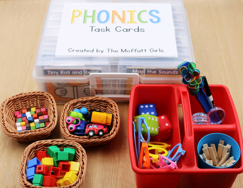 1,000 Phonics Task Cards | Printable Classroom Resource | The Moffatt Girls