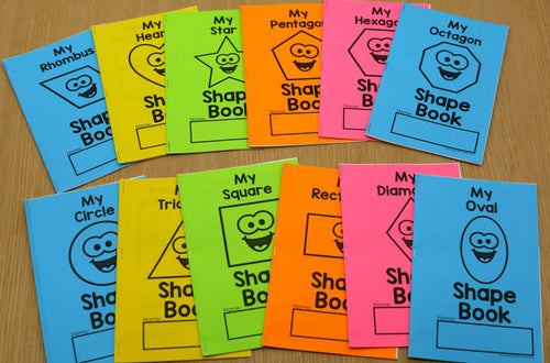 2D Shape Books | Printable Classroom Resource | The Moffatt Girls