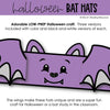 Halloween Craft Bat Hats