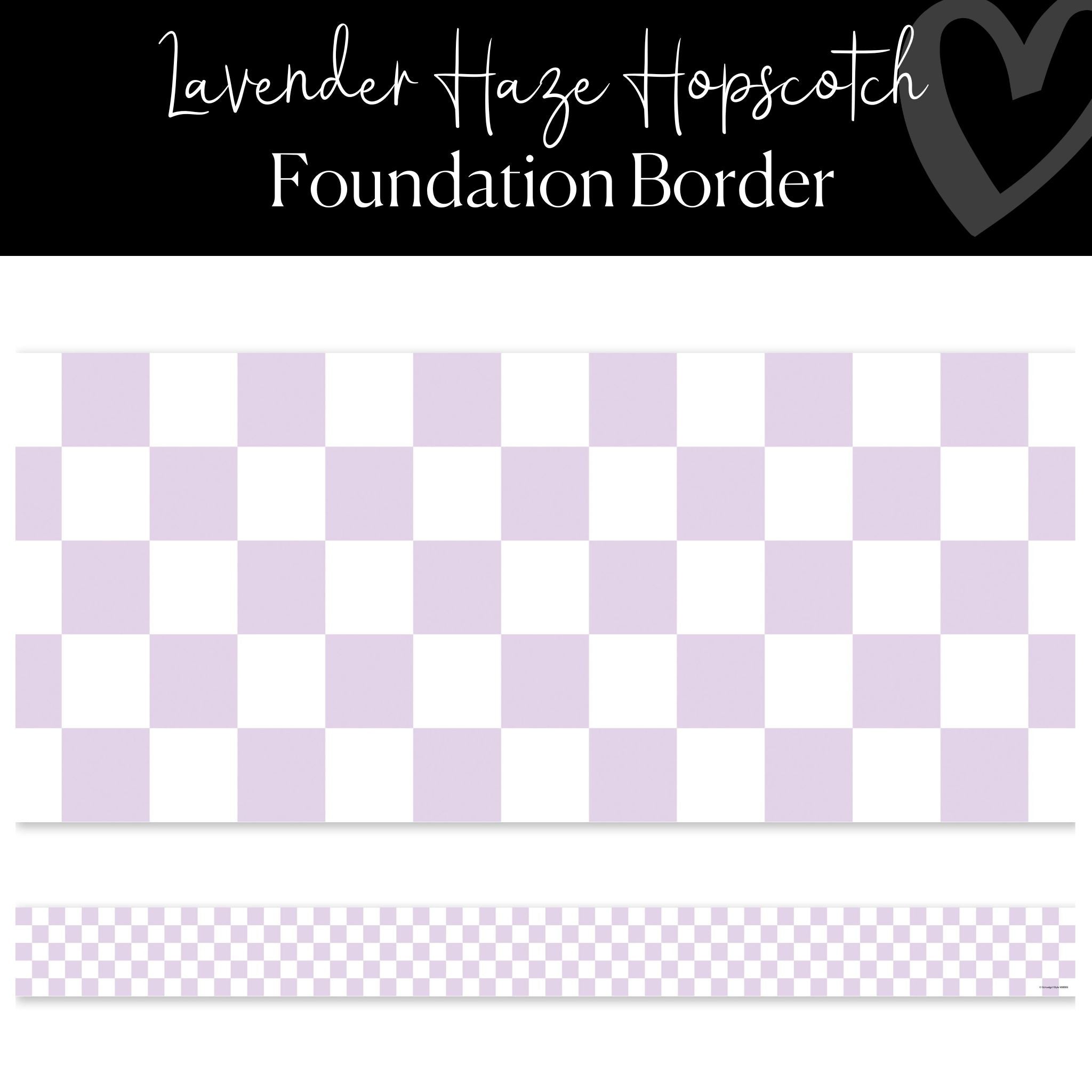 Checkered Straight Border | 