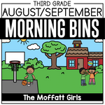 3rd Grade Back to School Morning Bins by The Moffatt Girls